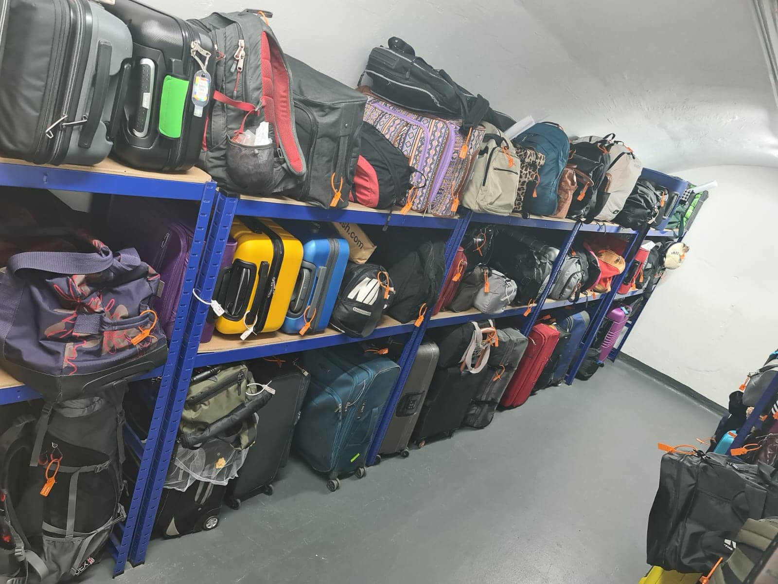 Luggage storage facility near Kings Cross